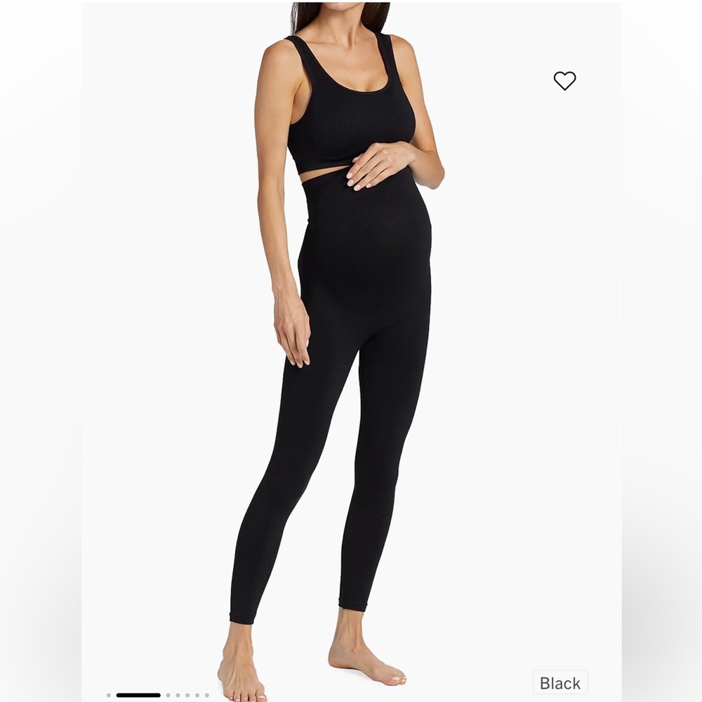 NWT BLANQI Black Maternity Leggings